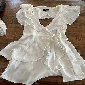 Lulu’s Ivory Romper